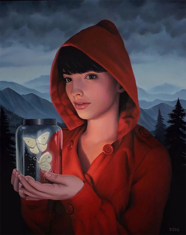 肖像插畫遇上植物花卉，碰撞出不一樣的火花！