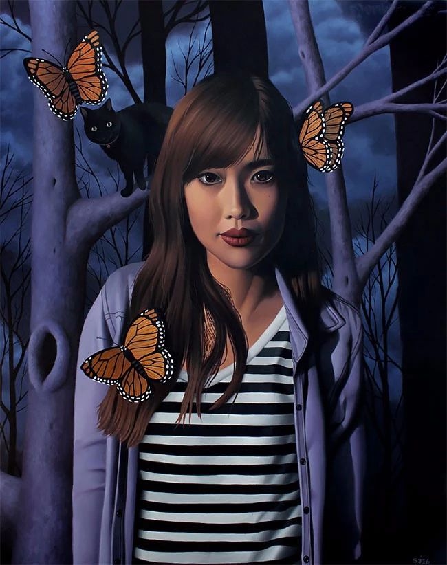 肖像插畫遇上植物花卉，碰撞出不一樣的火花！