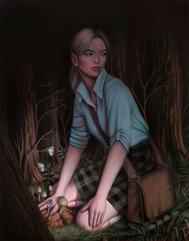 肖像插畫(huà)遇上植物花卉，碰撞出不一樣的火花！