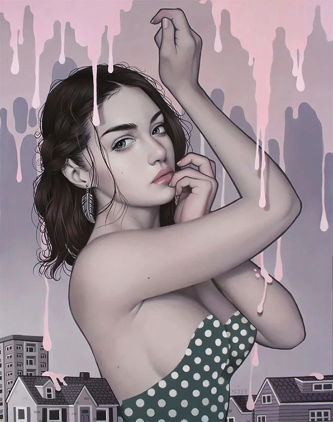 肖像插畫遇上植物花卉，碰撞出不一樣的火花！