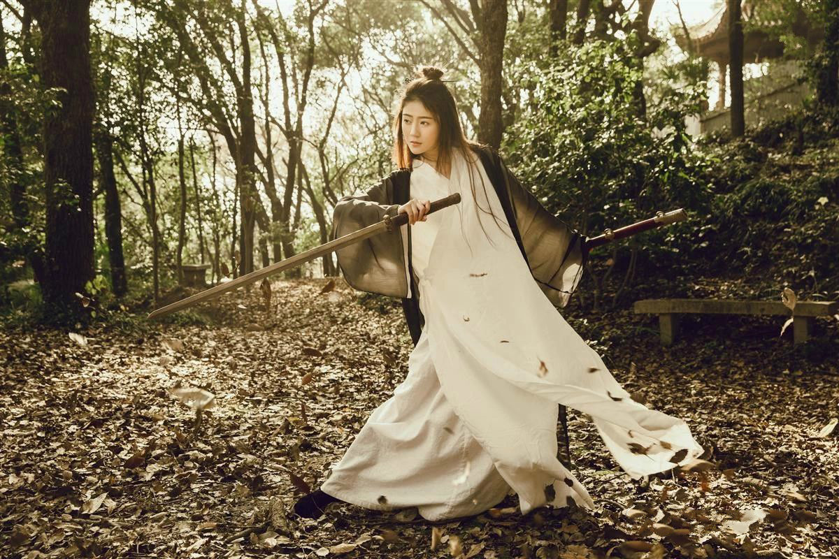 劍落秋-古裝攝影：韶華白首，不過浮生一闕