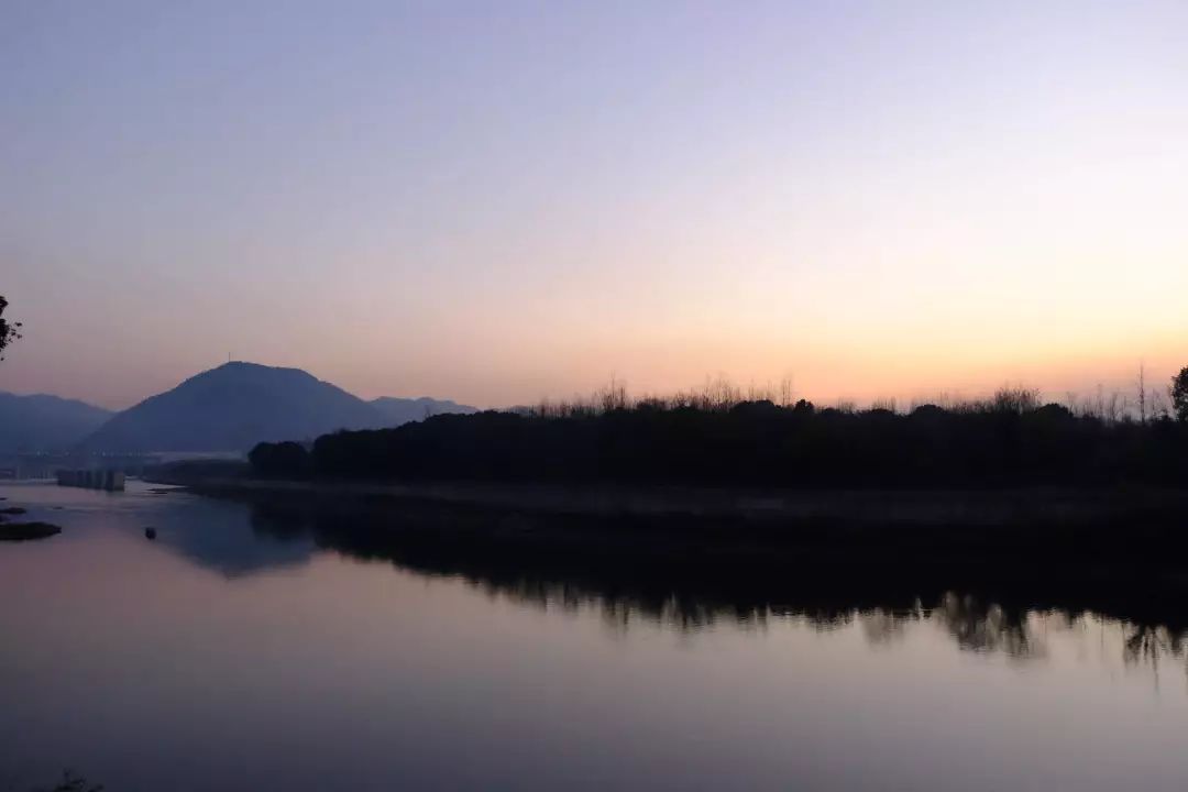 桐廬·水喜，太陽東升西落便是一天的標記
