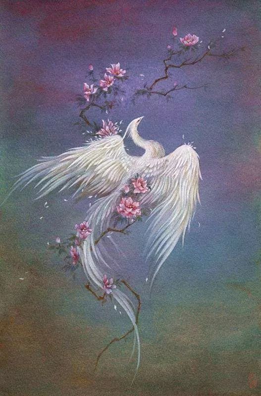 古典唯美插畫：杉澤的匠心啟航閱讀水墨百鬼圖插畫