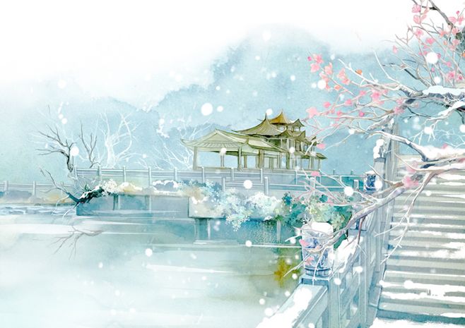 十款唯美背景古風(fēng)圖片：穿越千年夢回朝