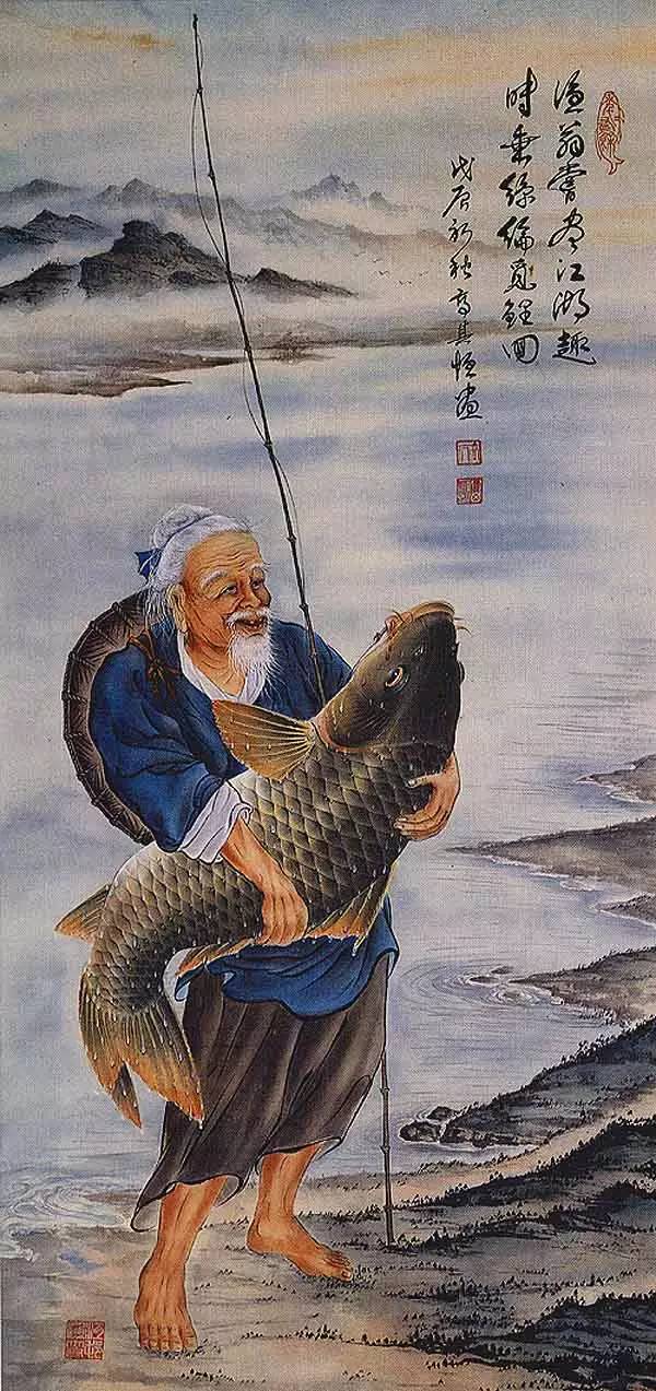超逼真的詩意國畫魚：令人驚嘆的如魚得水