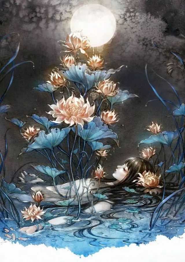 風(fēng)格唯美獨(dú)特的插畫：浮生如夢