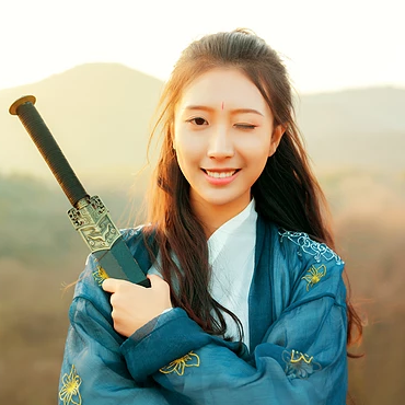 花開半夏女生頭像，唯美古風(fēng)真人頭像