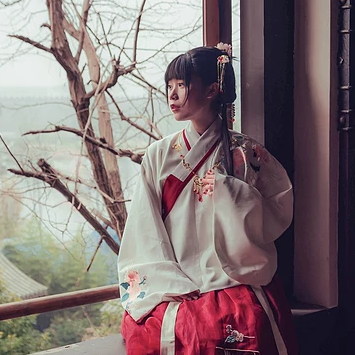 古典可愛女生頭像，唯美古風真人頭像