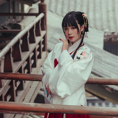 古典可愛女生頭像，唯美古風真人頭像