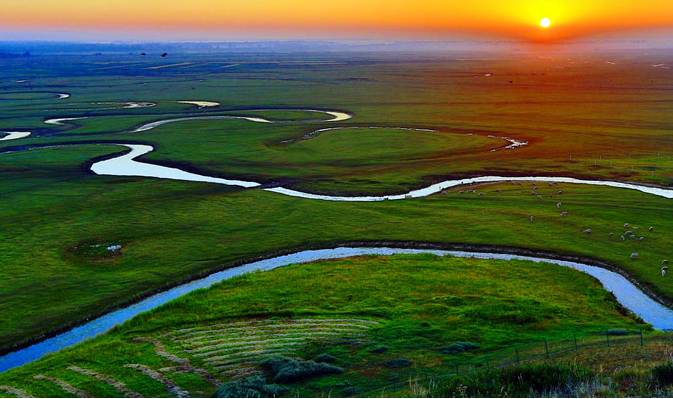 如詩如畫的草原意境，唯美風(fēng)景圖片！