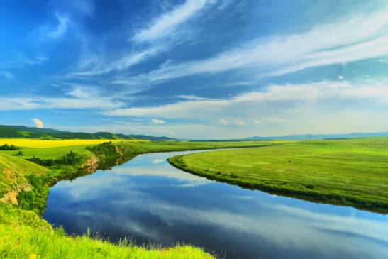 如詩如畫的草原意境，唯美風(fēng)景圖片！