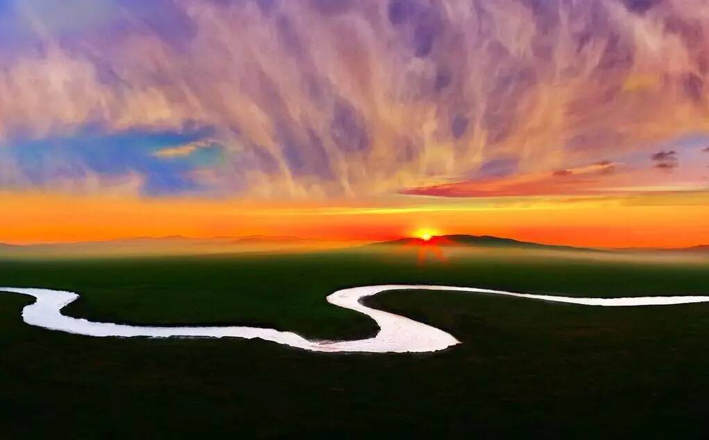 如詩(shī)如畫(huà)的草原意境，唯美風(fēng)景圖片！