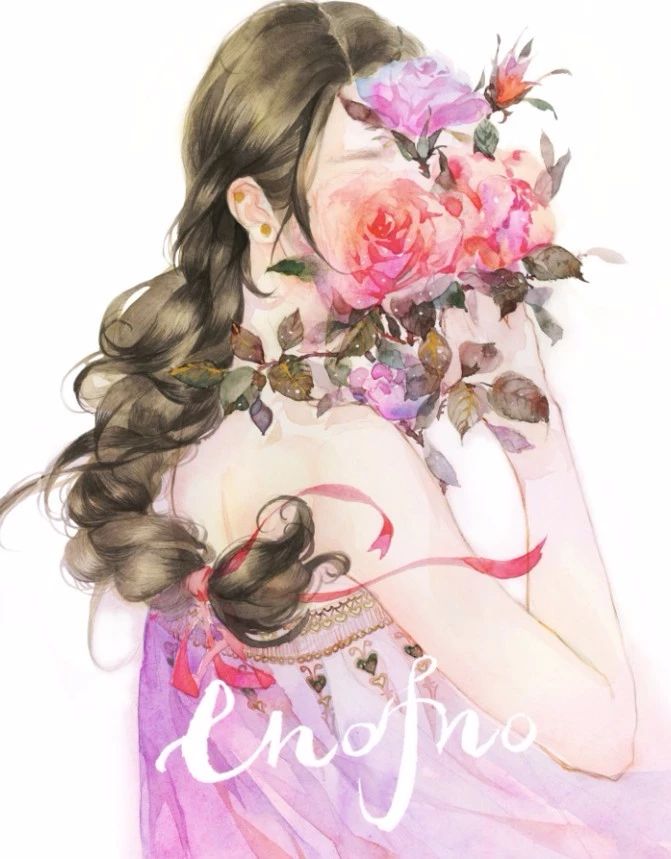 驚艷水彩插畫之美，獨(dú)特畫風(fēng)不一樣的美