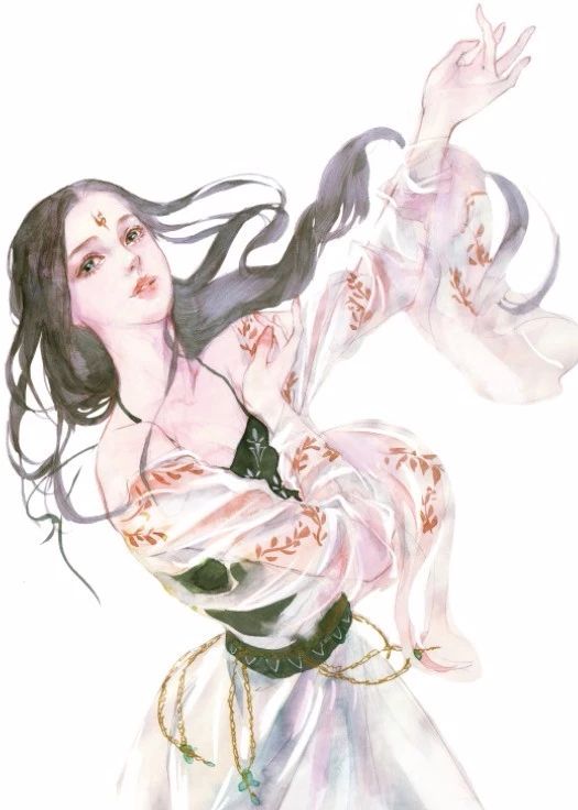 驚艷水彩插畫之美，獨(dú)特畫風(fēng)不一樣的美