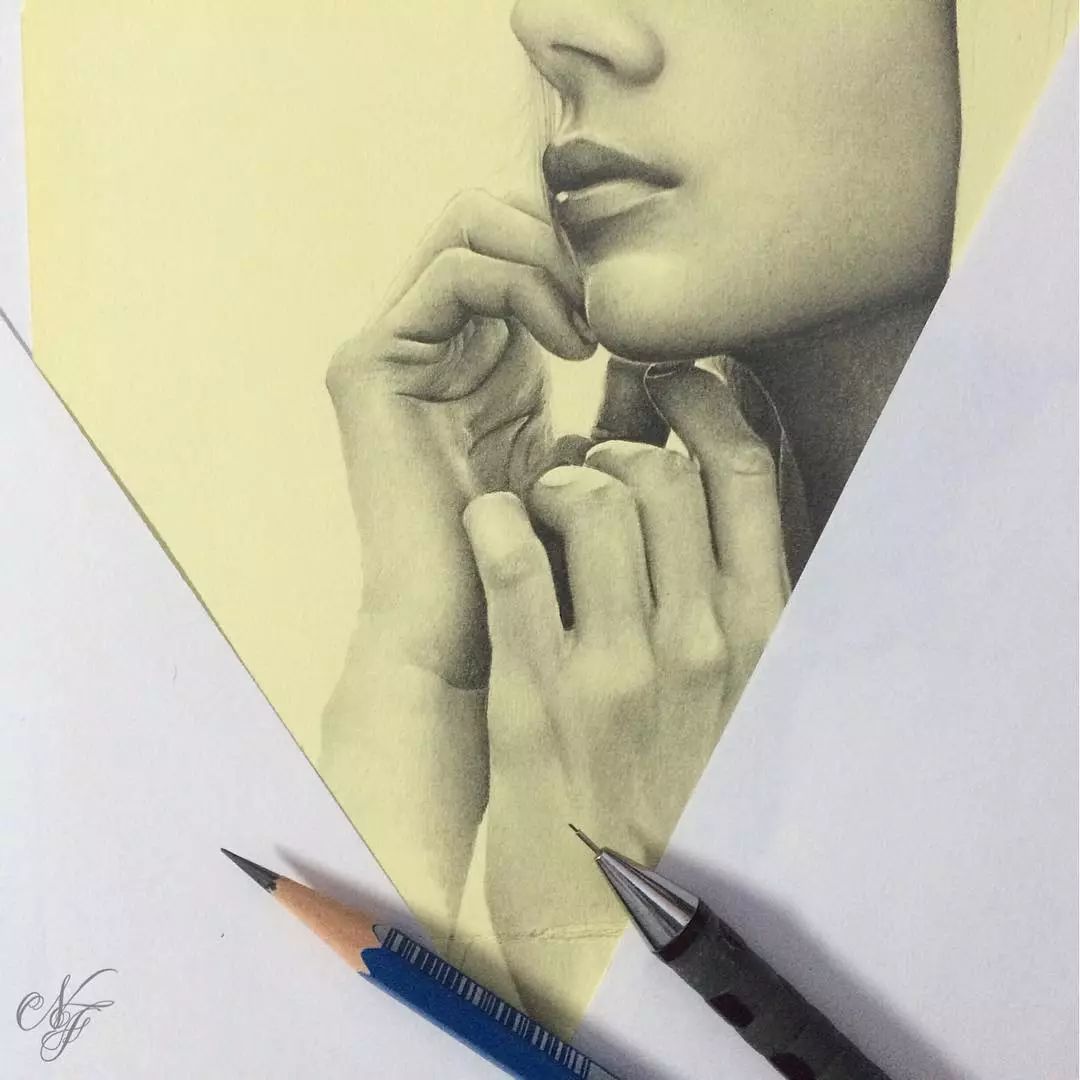 一組令人驚嘆的精致細膩手繪插畫