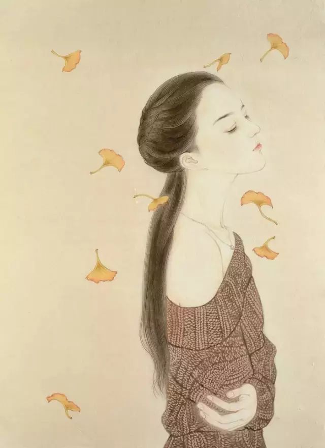 古風(fēng)詩(shī)意手繪插畫(huà)：一場(chǎng)風(fēng)花雪月任飄搖美！