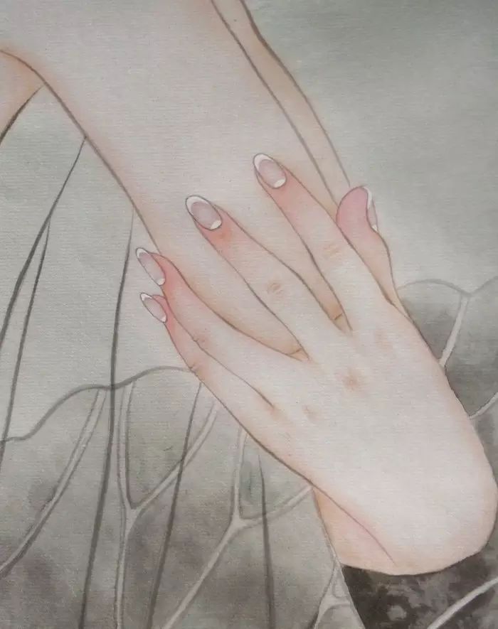 古風(fēng)詩意手繪插畫：一場風(fēng)花雪月任飄搖美！