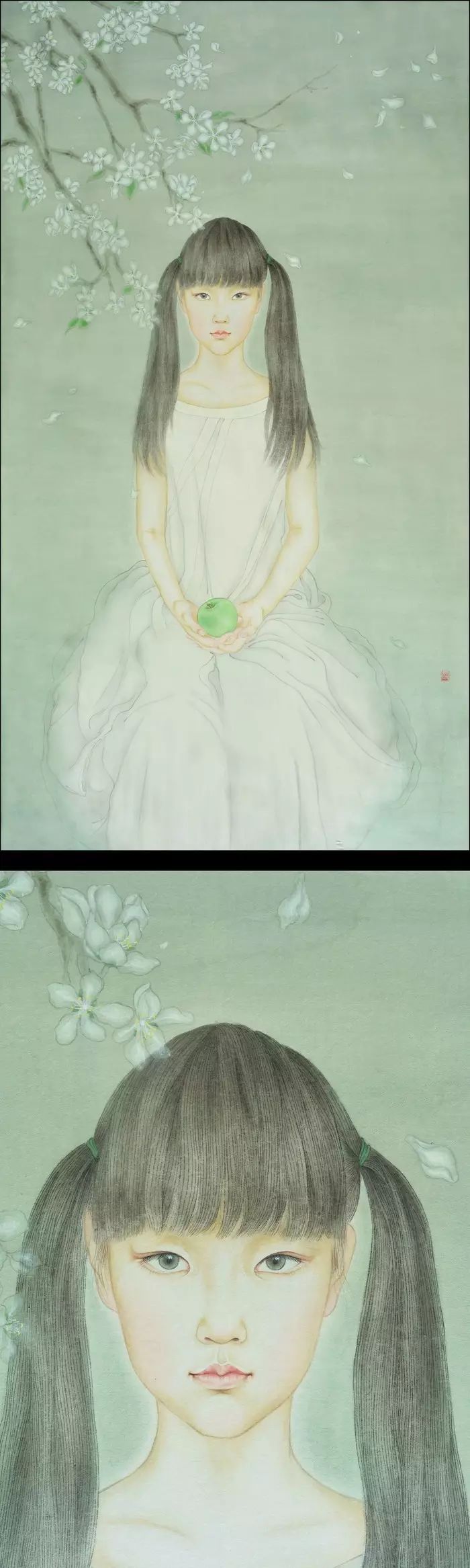 古風(fēng)詩(shī)意手繪插畫：一場(chǎng)風(fēng)花雪月任飄搖美！