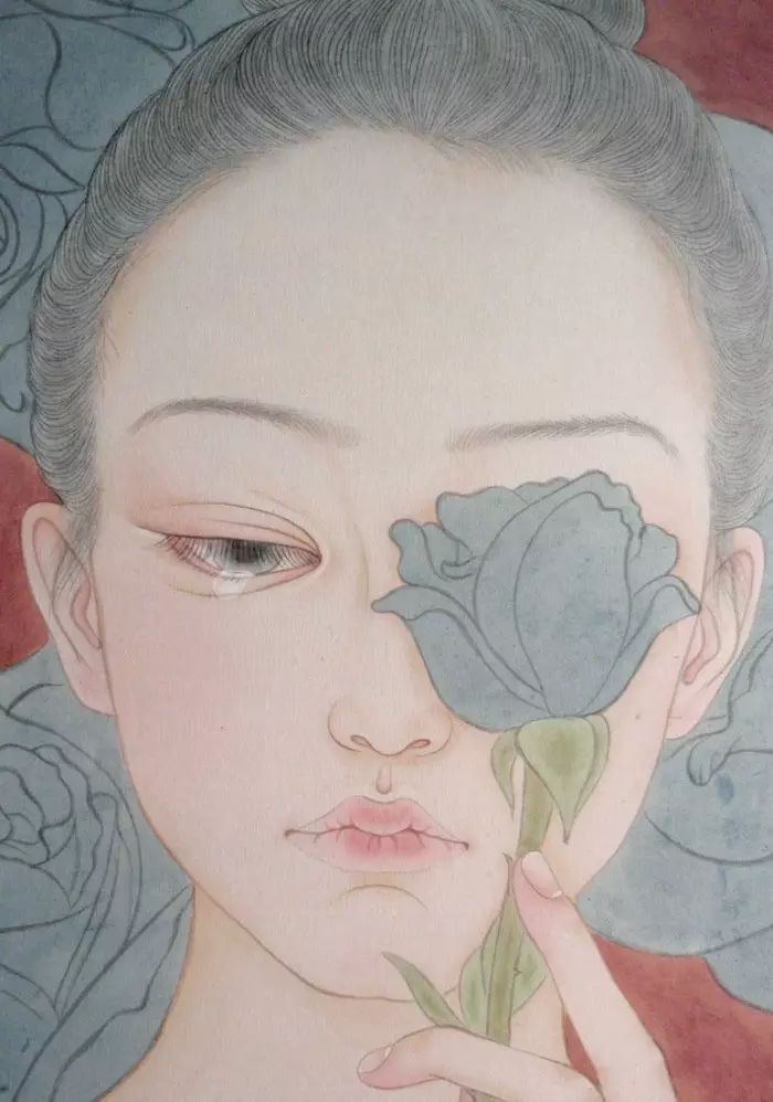 古風(fēng)詩意手繪插畫：一場風(fēng)花雪月任飄搖美！