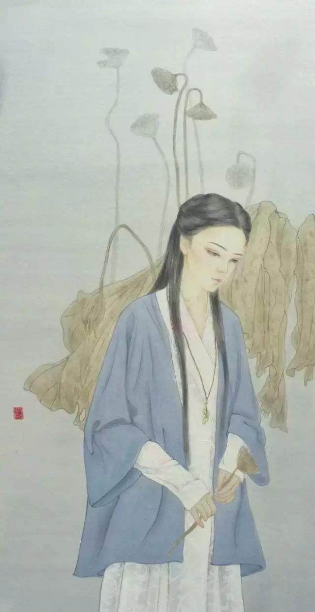 古風(fēng)詩(shī)意手繪插畫：一場(chǎng)風(fēng)花雪月任飄搖美！