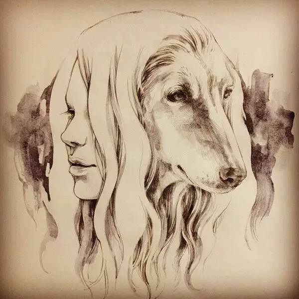 50幅人物速寫手繪插畫：感受時(shí)尚奇妙意境