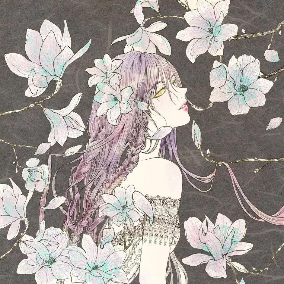 好美的水彩插畫，夢(mèng)幻奇妙的插畫設(shè)計(jì)