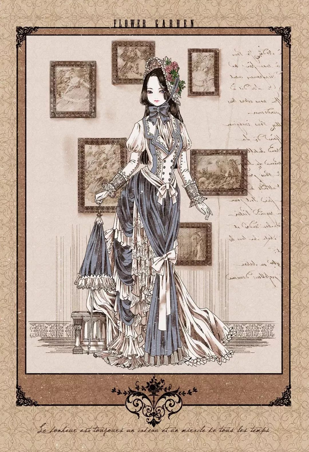 好美的水彩插畫，夢(mèng)幻奇妙的插畫設(shè)計(jì)