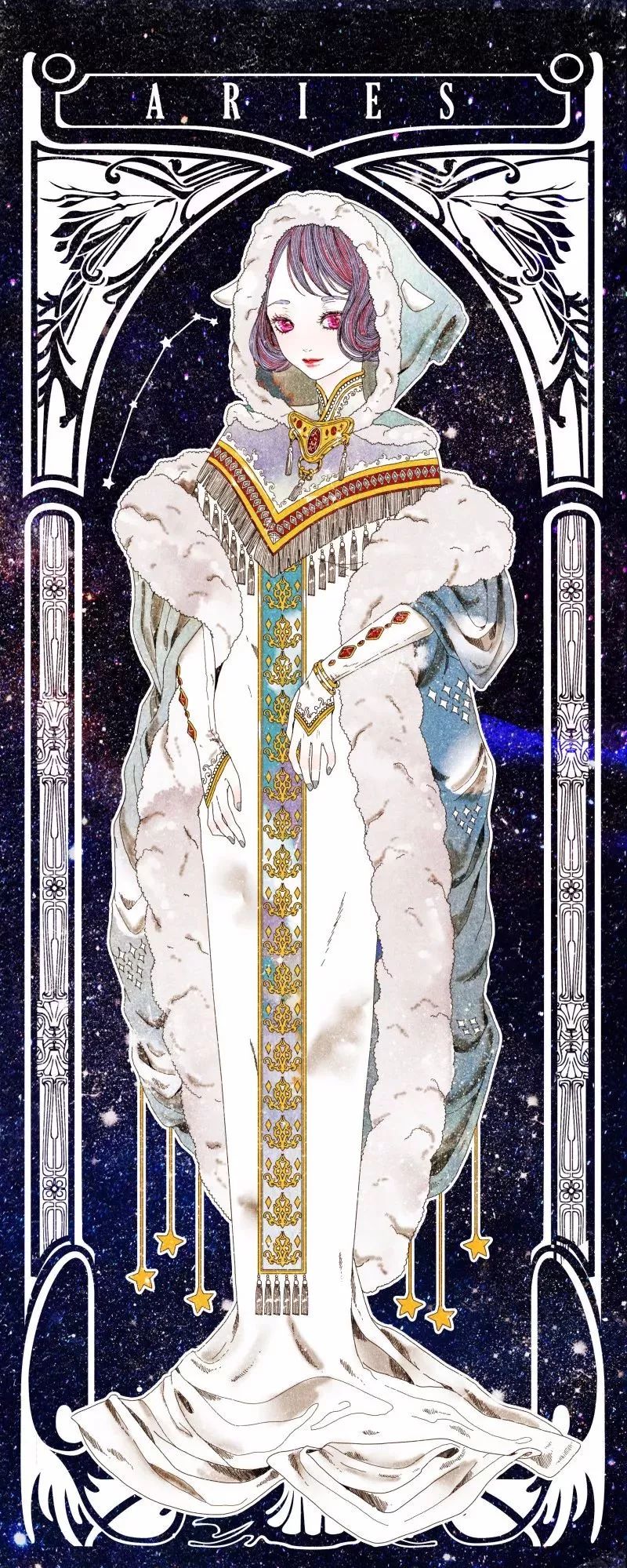 好美的水彩插畫，夢(mèng)幻奇妙的插畫設(shè)計(jì)