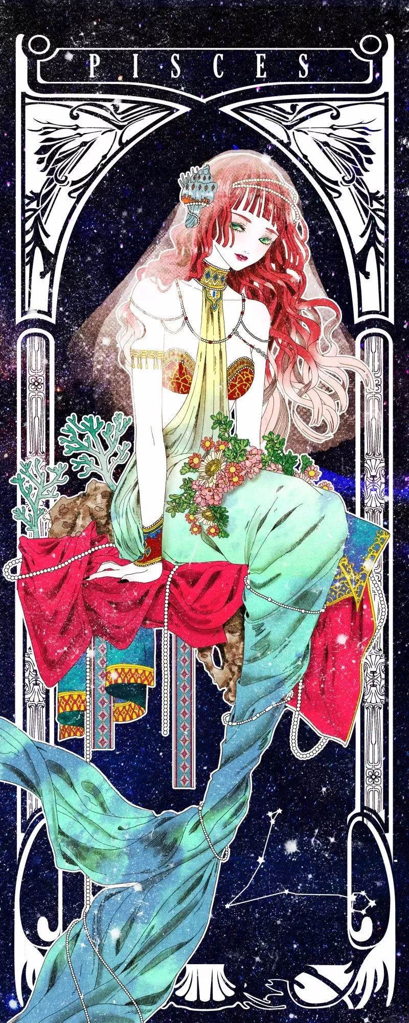 好美的水彩插畫，夢(mèng)幻奇妙的插畫設(shè)計(jì)