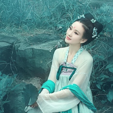 文藝可愛清新女生頭像，唯美古風(fēng)真人頭像