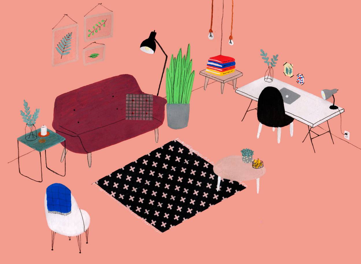 簡(jiǎn)約小插畫(huà)，簡(jiǎn)單小日子