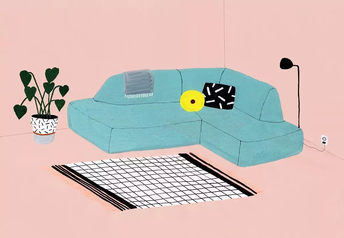 簡(jiǎn)約小插畫(huà)，簡(jiǎn)單小日子