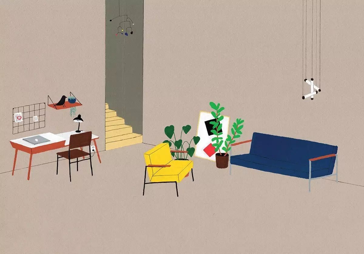 簡(jiǎn)約小插畫(huà)，簡(jiǎn)單小日子