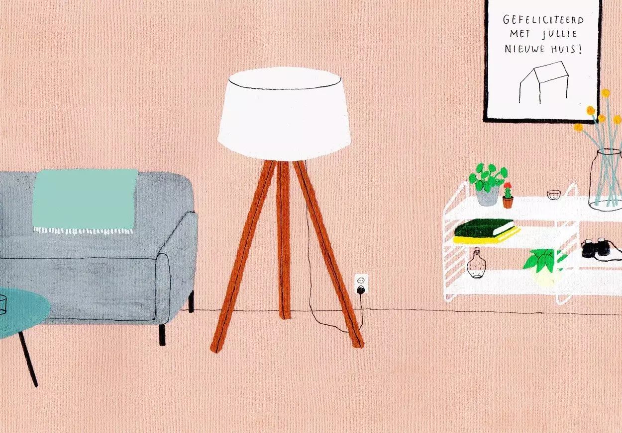 簡(jiǎn)約小插畫，簡(jiǎn)單小日子