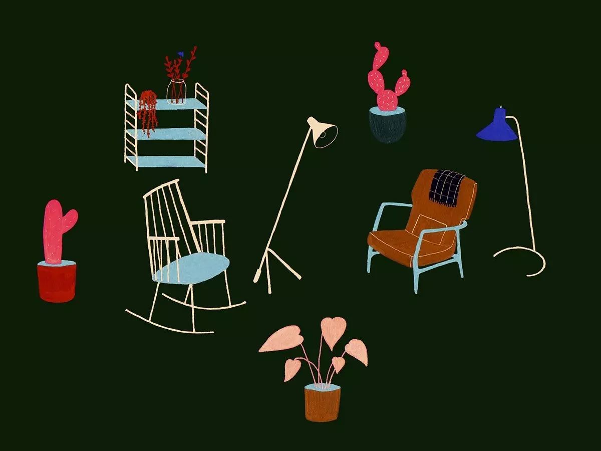 簡(jiǎn)約小插畫，簡(jiǎn)單小日子