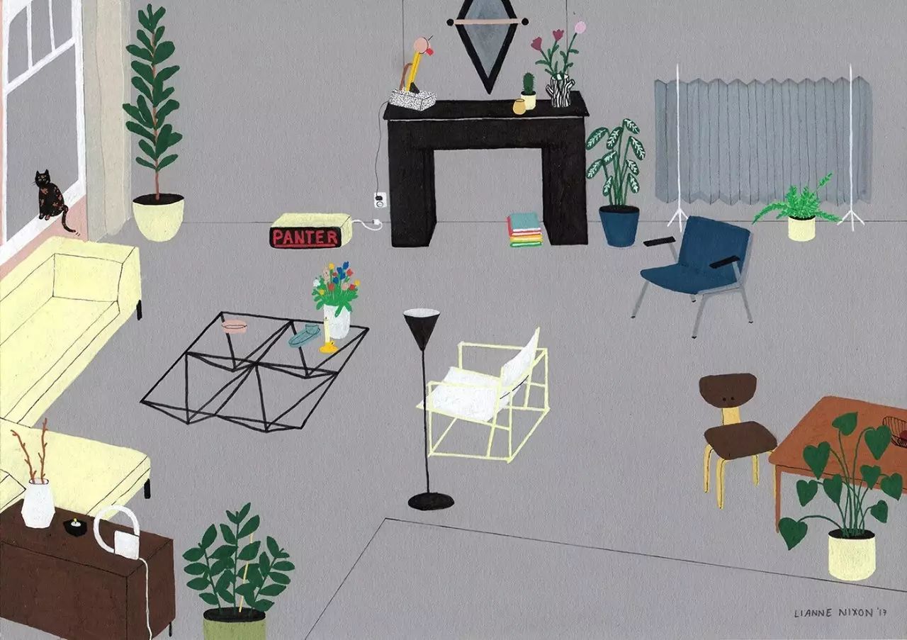 簡(jiǎn)約小插畫，簡(jiǎn)單小日子