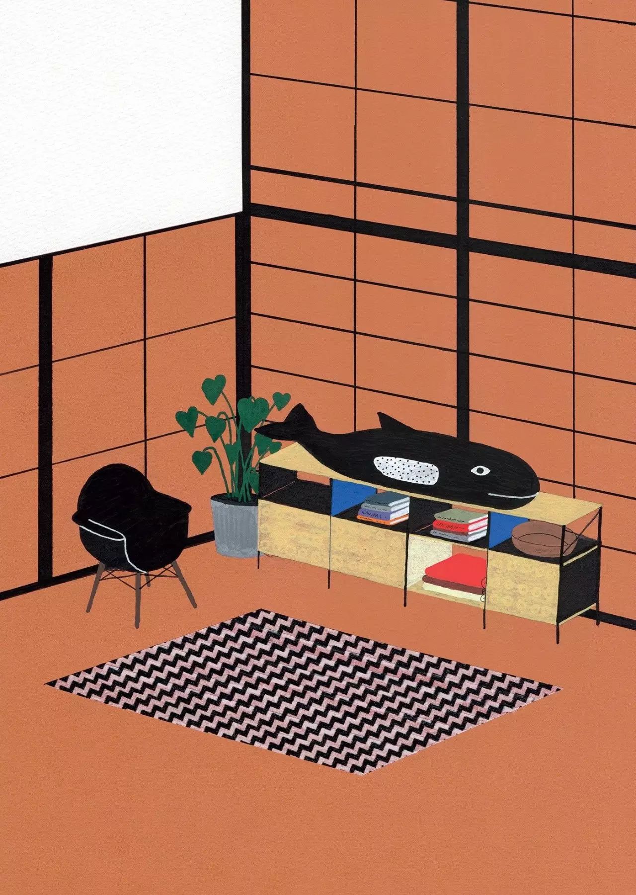 簡約小插畫，簡單小日子