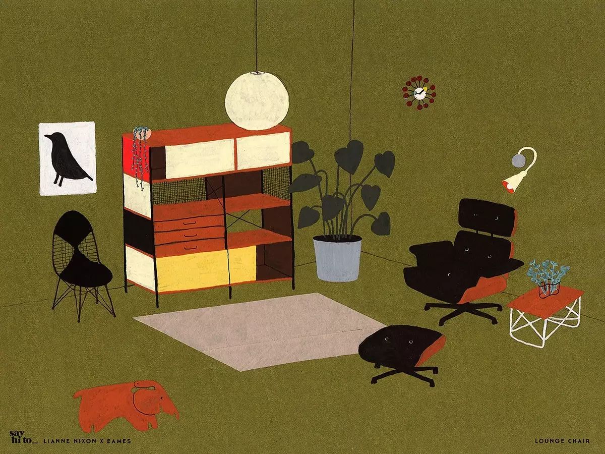 簡約小插畫，簡單小日子