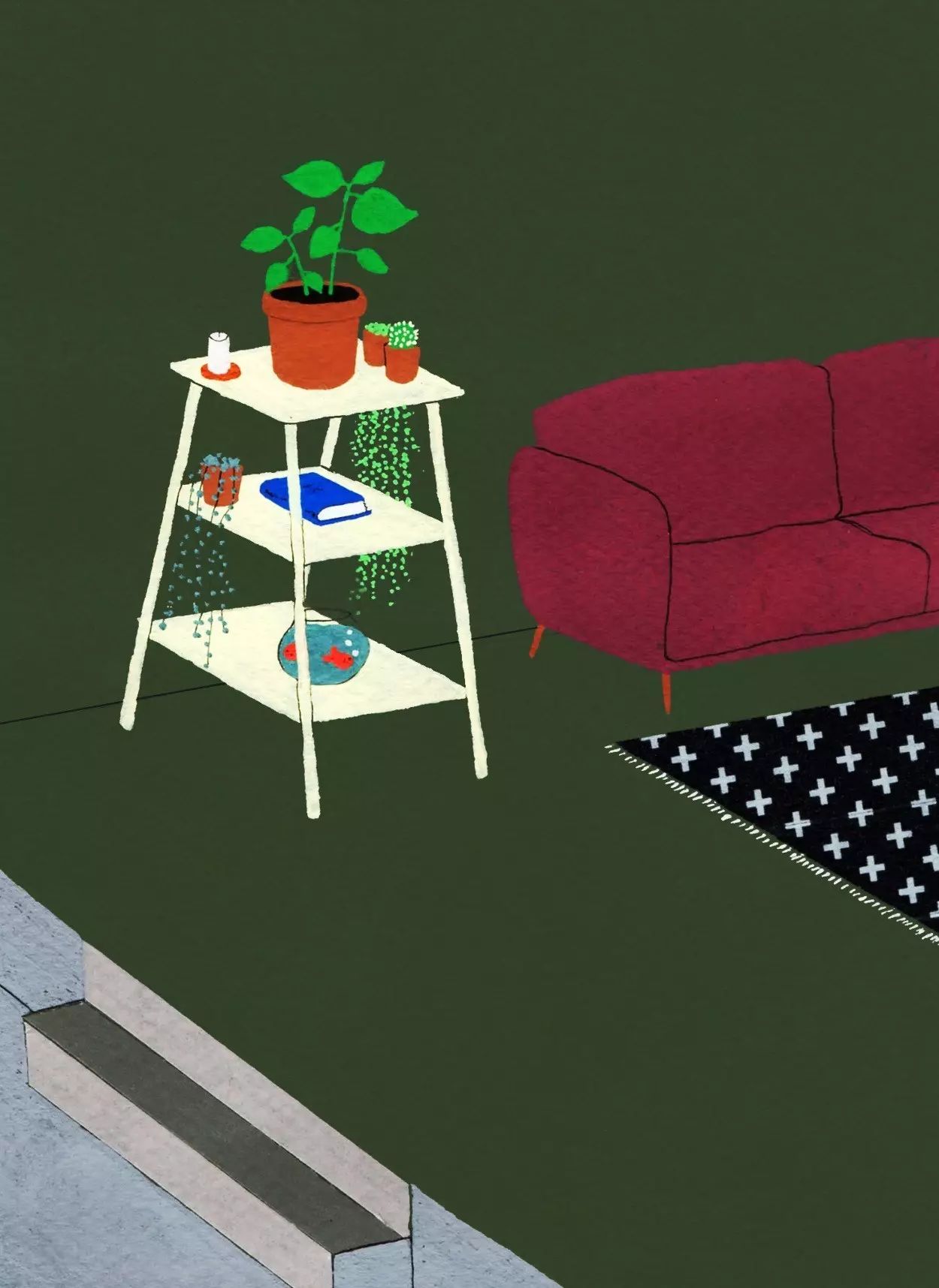 簡約小插畫，簡單小日子