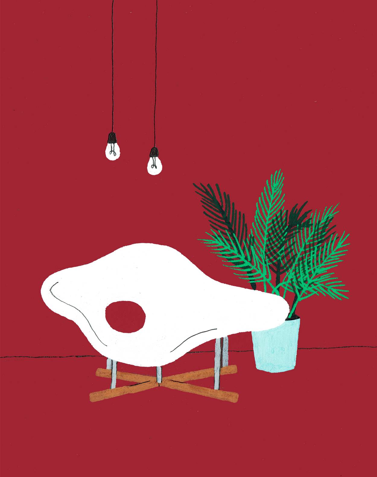 簡約小插畫，簡單小日子