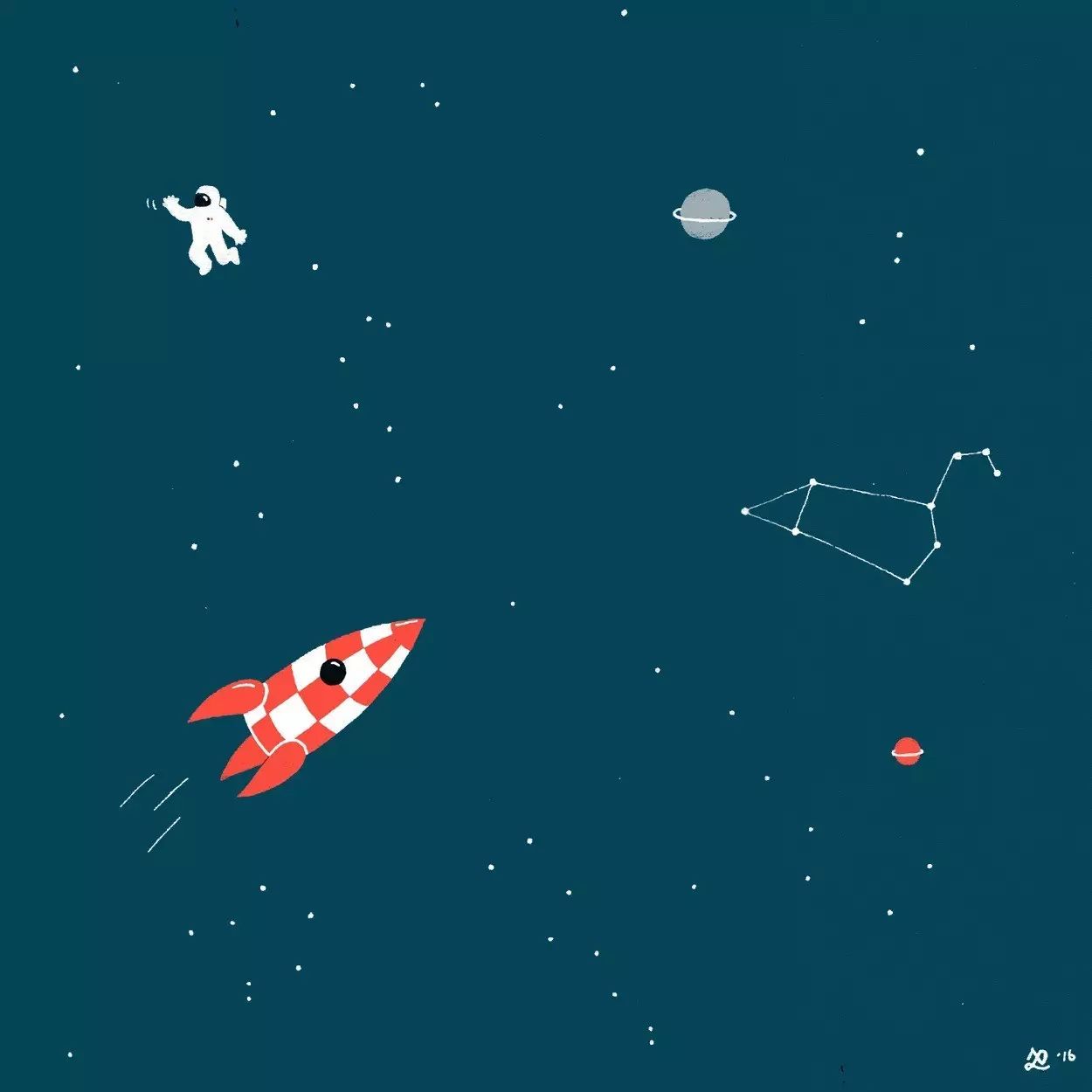 簡(jiǎn)約小插畫，簡(jiǎn)單小日子