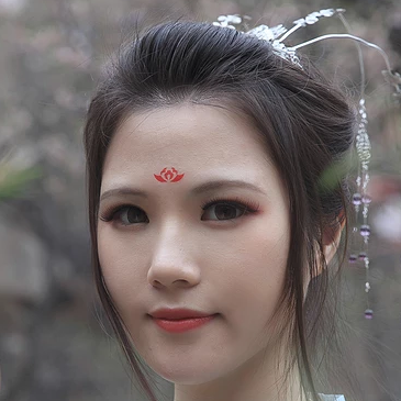 紅顏佳人女生頭像，唯美古風(fēng)真人頭像