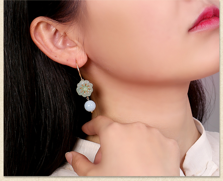 氣質冷淡古風耳環(huán)：風上云耳環(huán)首飾