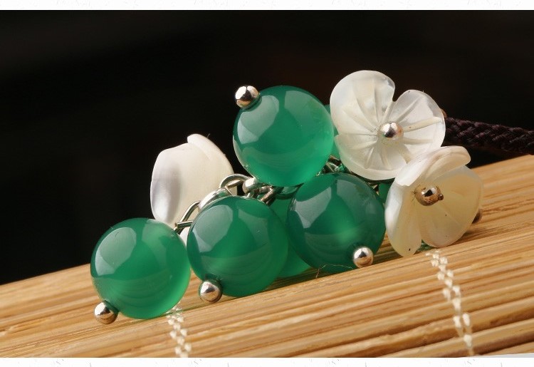 浮嵐暖翠項(xiàng)鏈，復(fù)古森系簡(jiǎn)約首飾