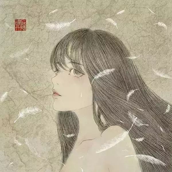 自帶仙氣的手繪插畫，古典與現(xiàn)代的巧妙結(jié)合