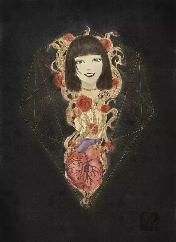 自帶仙氣的手繪插畫，古典與現(xiàn)代的巧妙結(jié)合