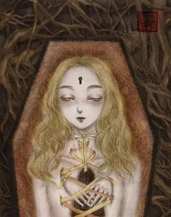 自帶仙氣的手繪插畫，古典與現(xiàn)代的巧妙結(jié)合