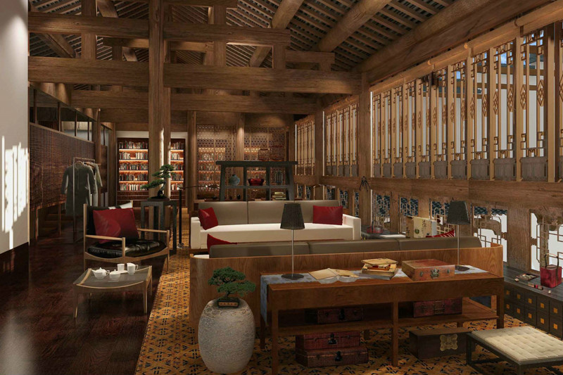 中式居住之美:融合中式古典元素安麓酒店設(shè)計