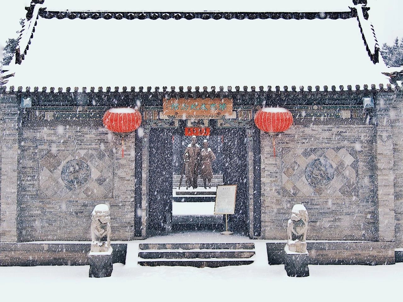 銀川·印象熙岸，經(jīng)典徽派造型巧妙的融合在古鎮(zhèn)