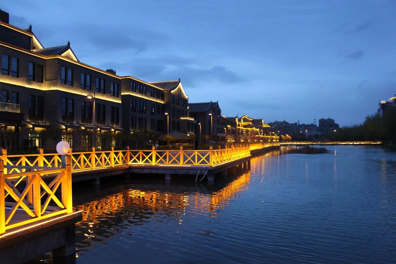 銀川·印象熙岸，經(jīng)典徽派造型巧妙的融合在古鎮(zhèn)